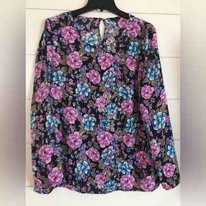 Ann Taylor floral blouse